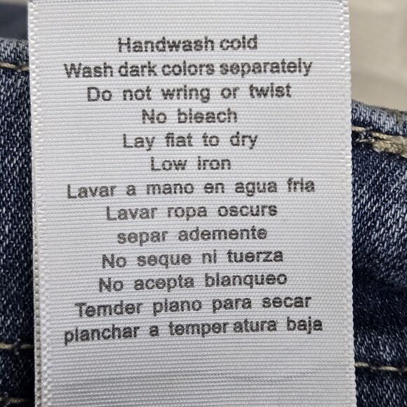 Judy Blue High Waist Jogger Jeans Womens 32 Cropped Drawstring Waist Comfort - Picture 11 of 11